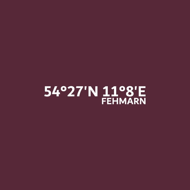 Fehmarn coordinates