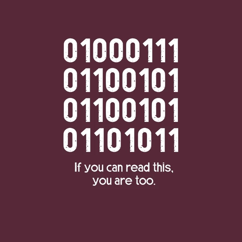 Binär Code Programmierer Coder Geschenk