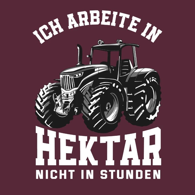 Traktor Acker Hektar Farmer Geschenk