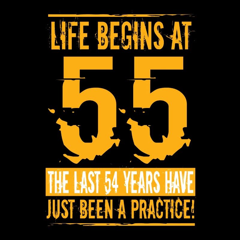 55 birthday man