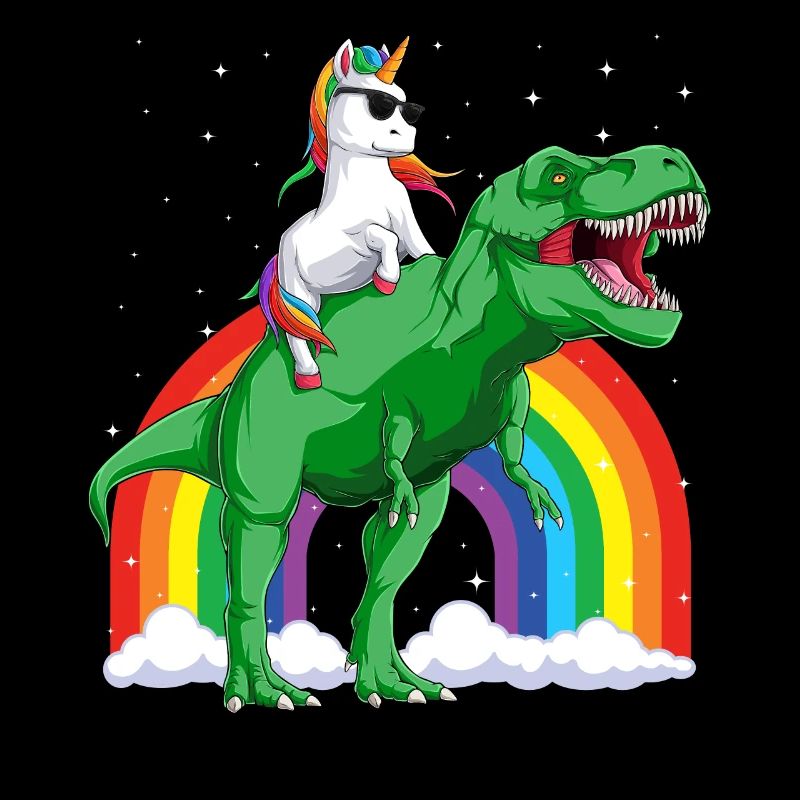 Einhorn T Rex Geschenk Dinosaurier Junge Mädchen