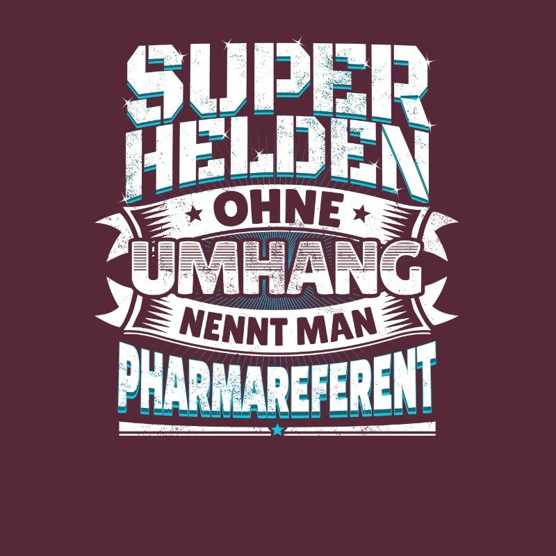 Superheld Spruch Held Pharmareferent Geschenk