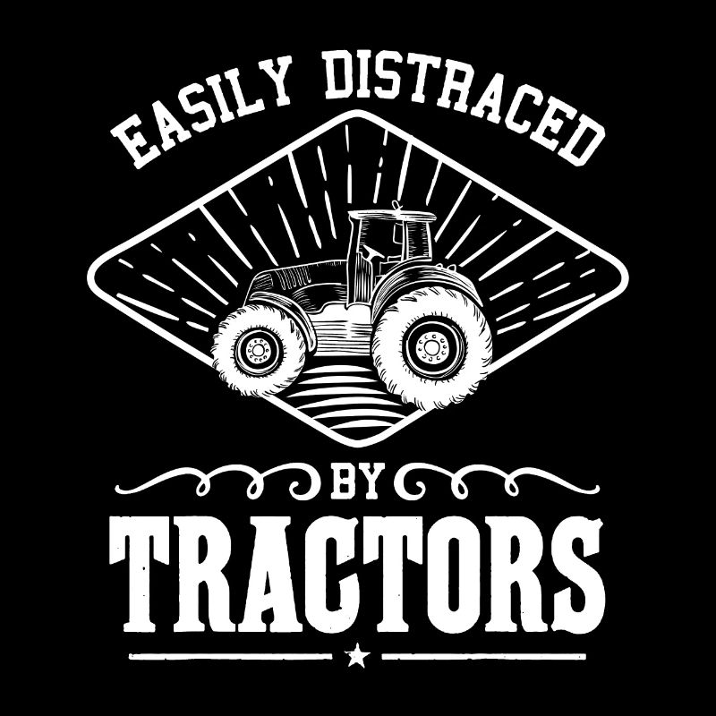Facilement distrait par les tracteurs Farmer