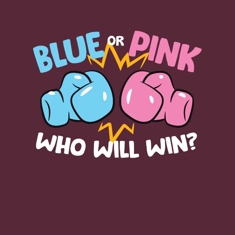 Blau oder Rosa Wer wird gewinnen Lustige