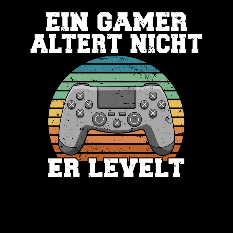 A gamer does not age, he levels