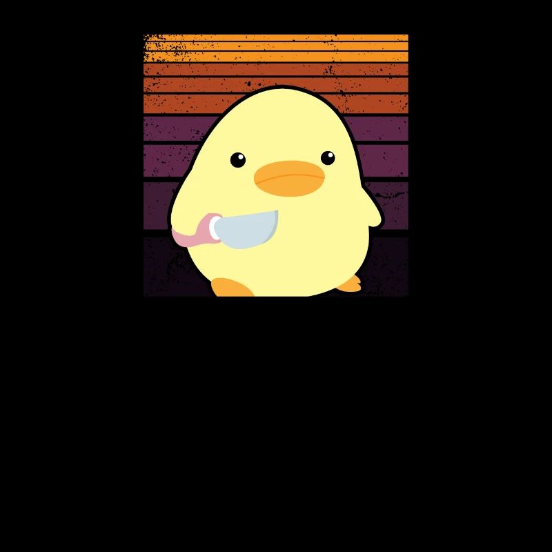 LE Canard Die Die avec Couteau Canard Avec Couteau Mème