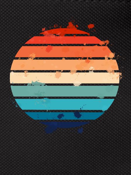 Splatter Retro Sunset
