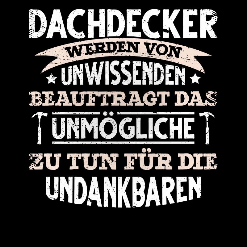lustiges Dachdecker