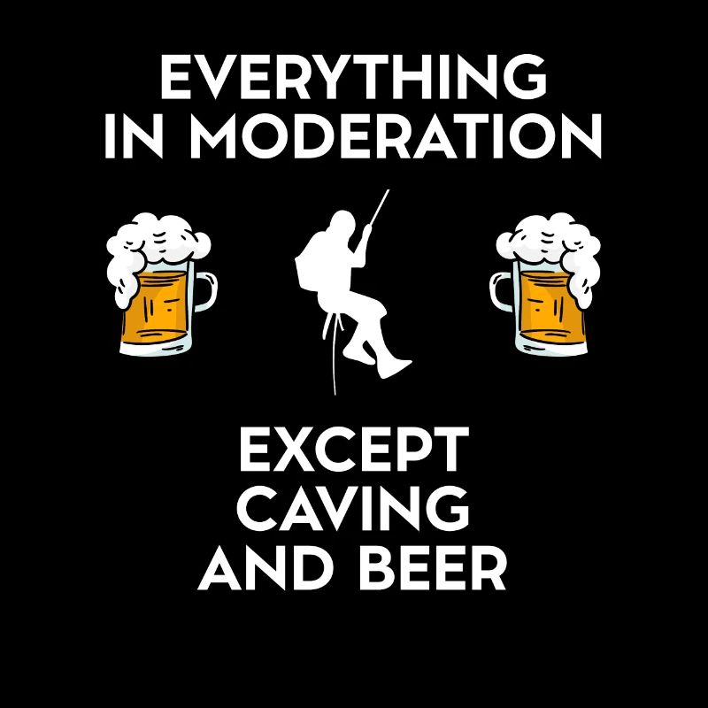 Caving Spelunking Potholing And Beer
