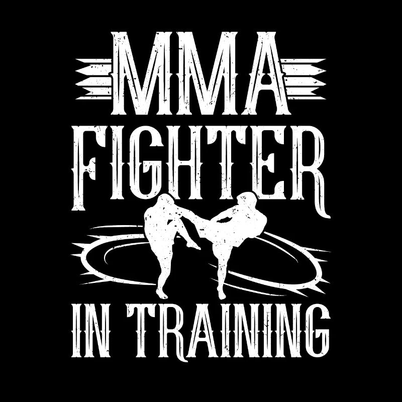 MMA-Kämpfer im Training Mixed Martial Arts