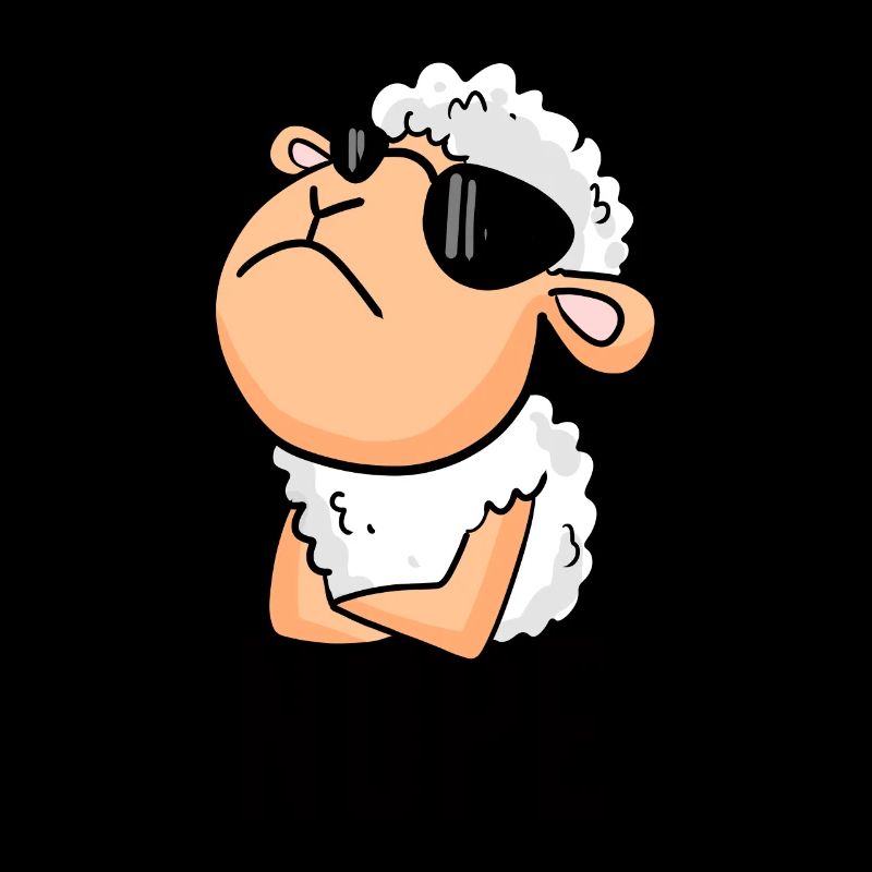 Mouton nope drôle