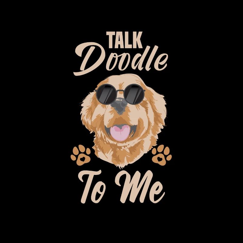 Parlez-moi de doodle doré maman chien