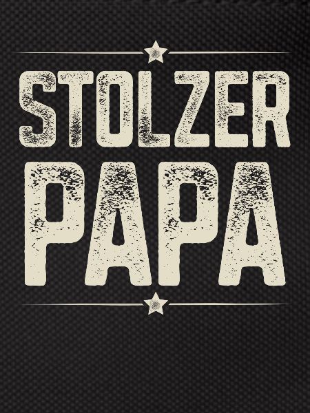 Stolzer Papa