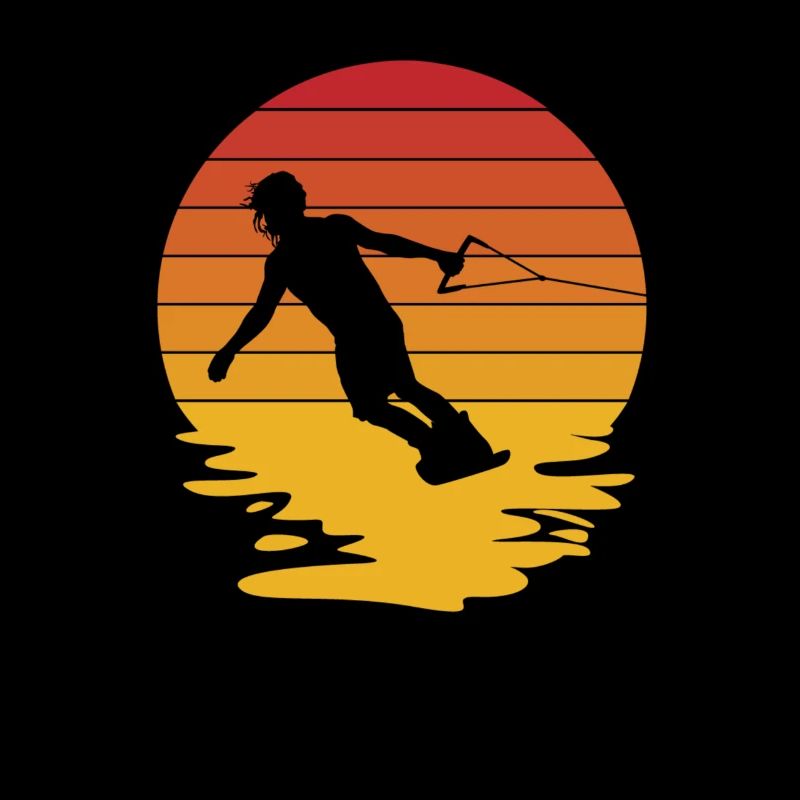 Waterskiing Waterskier Wakeboard Gift
