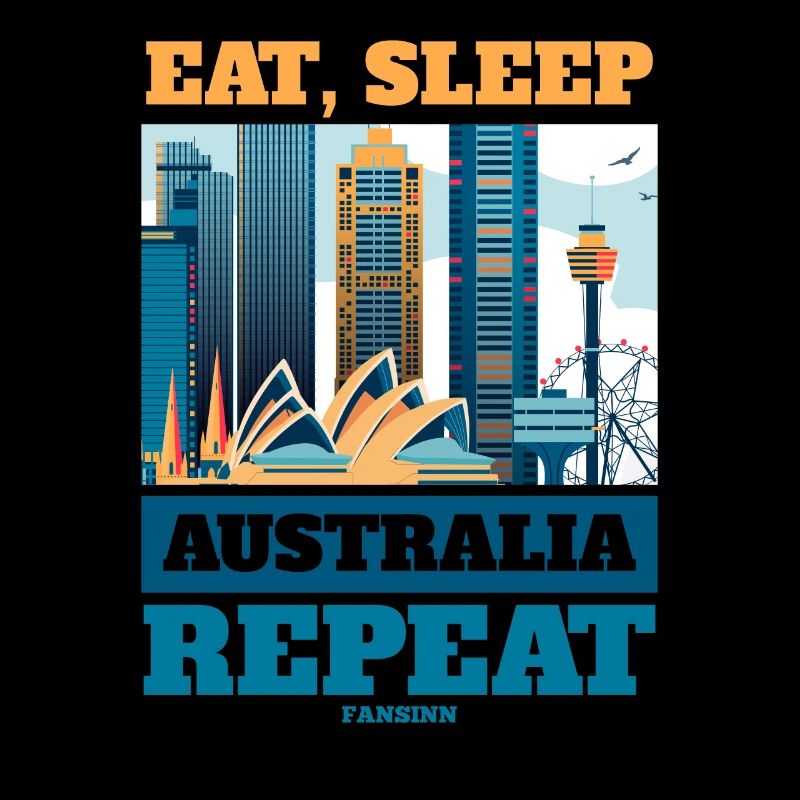 Eat Sleep Australia Repeat
