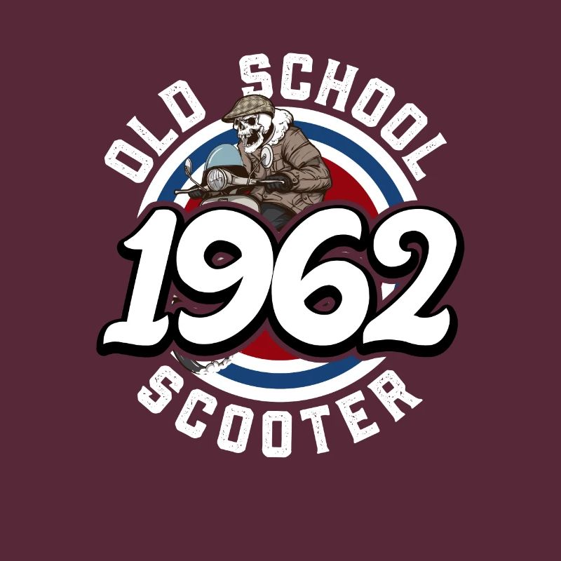 60. Geburtstag Roller Motorroller Rollerfahrer