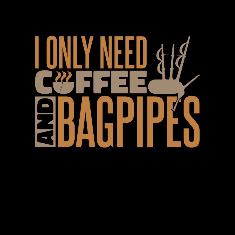 Bagpipe Coffee Scottish Music