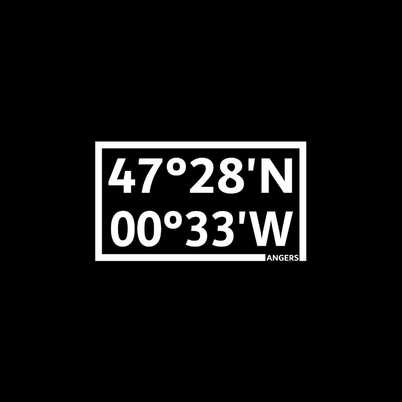 Angers coordinates