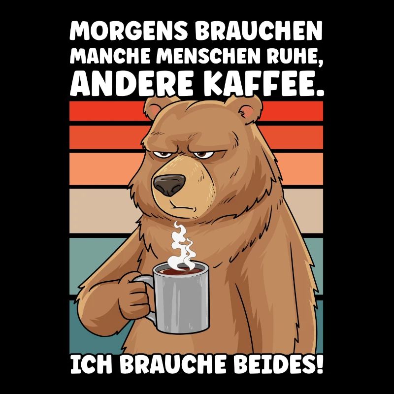 Filterkaffee Bär Kaffeebohne Kaffee Geschenk