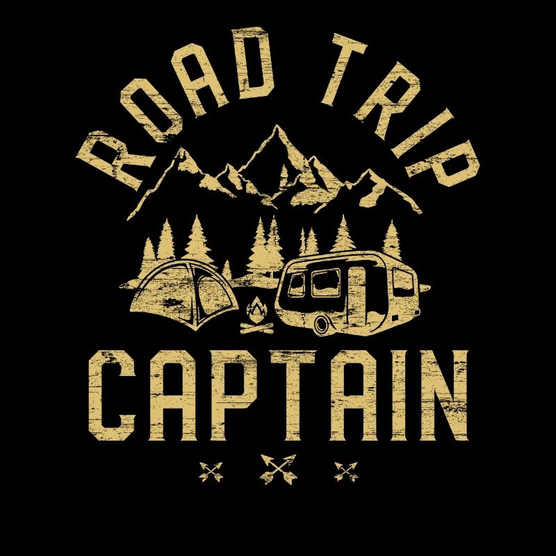 Road Trip Captain Off-road Camper Gift