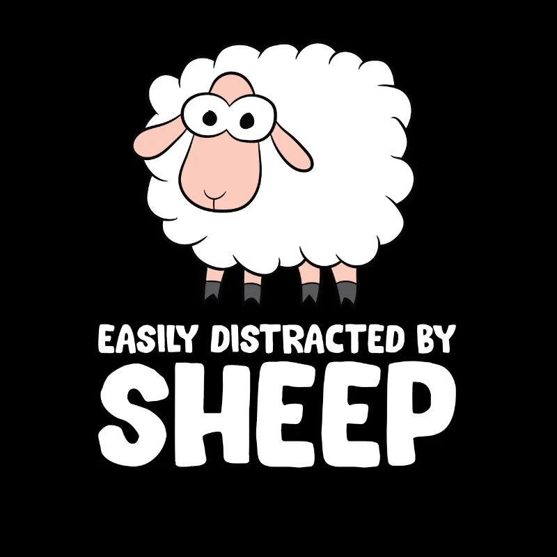 Easily Distracted By Sheep