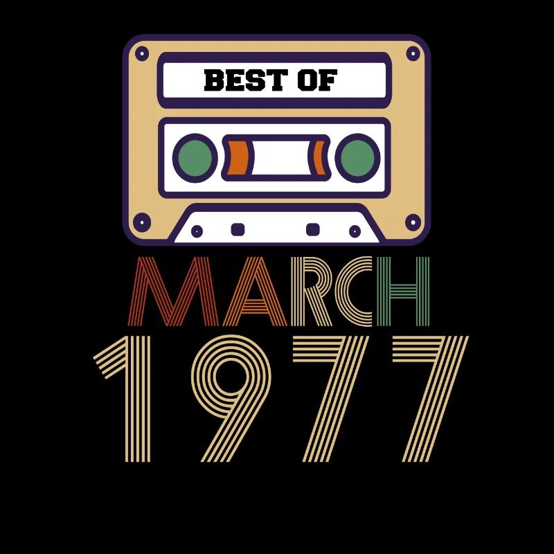 Cadeau de 45e anniversaire mars 1977