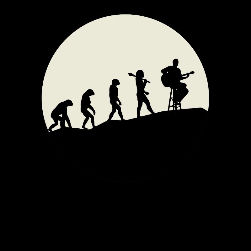 Guitarists Evolution Moon