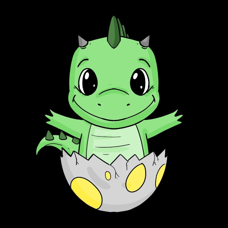 Naissance de bébé Oeuf Dino Naissance