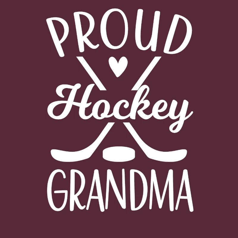 Stolze Eishockey-Großmutter Eishockey-Großmutter