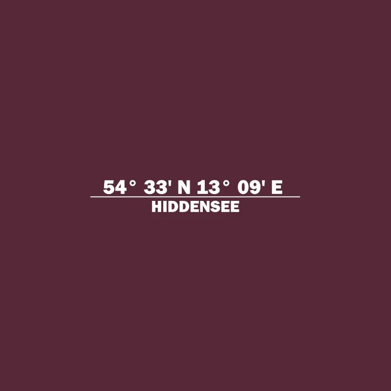Hiddensee coordinates