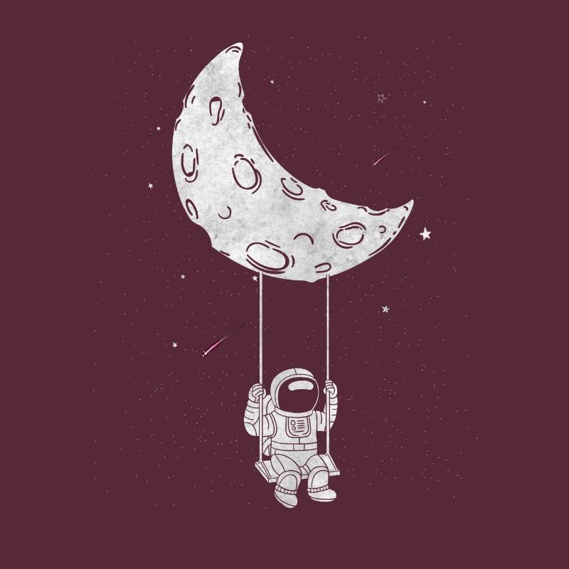 Astronaute Moon Swing Spacecore Esthétique Gesche