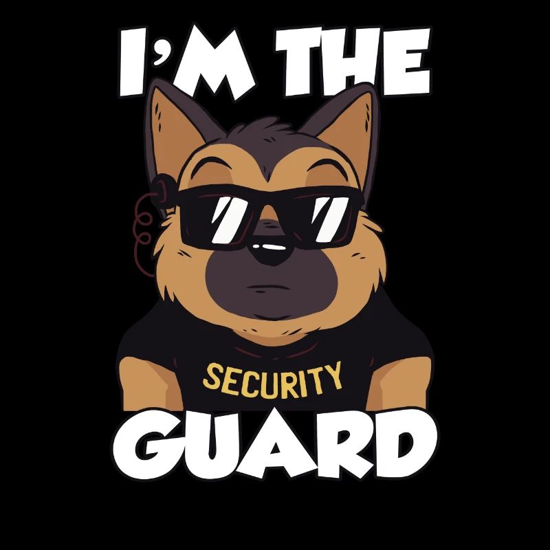 Ich Bin Der Sicherheitsmann Security Sicherheit