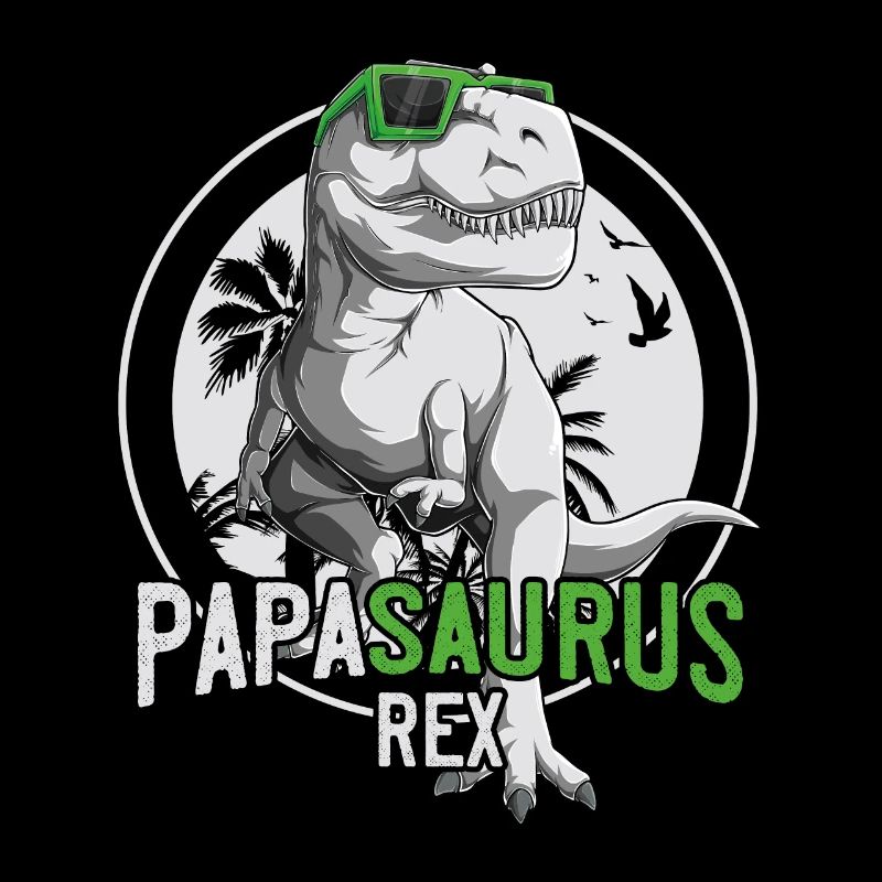 Papasaurus Papa Dinosaurier Vatertag Geschenk