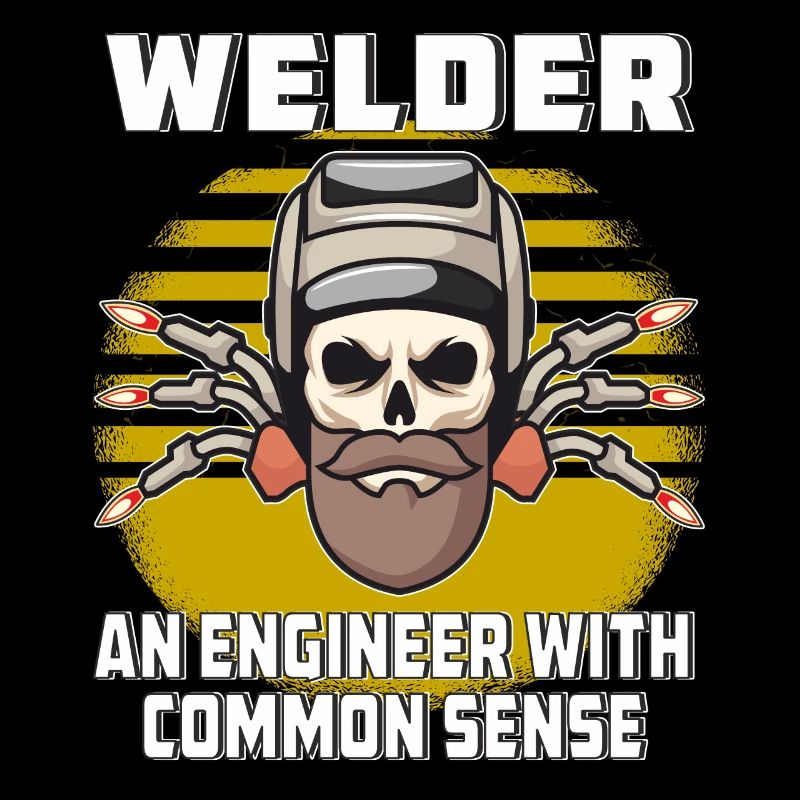 WELDER AN ENGINEER WITH COMMON SENSE