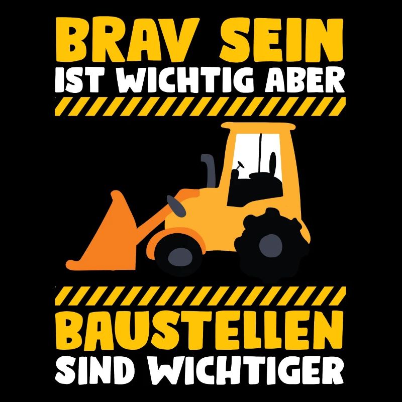 Bagger und Baustellen