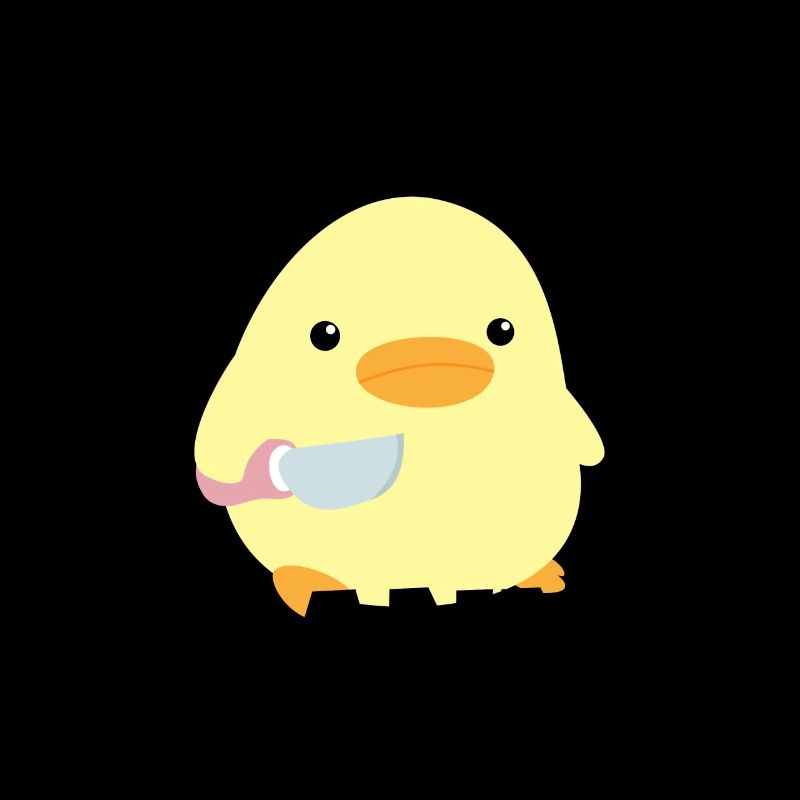 Do you have bread? Duck with Knife Meme Funny Saying