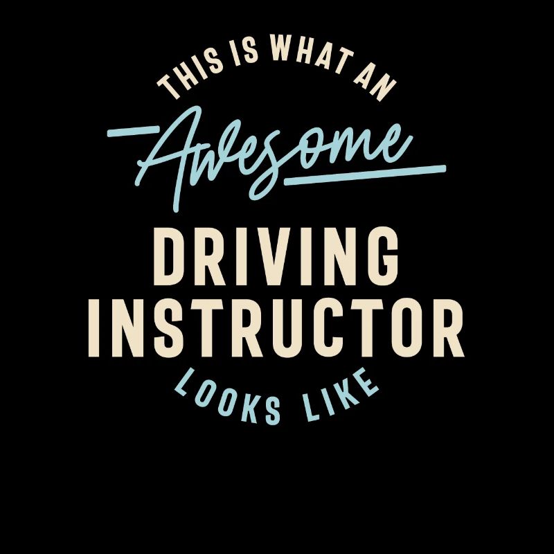 Drôle génial Instructeur de conduite Profession