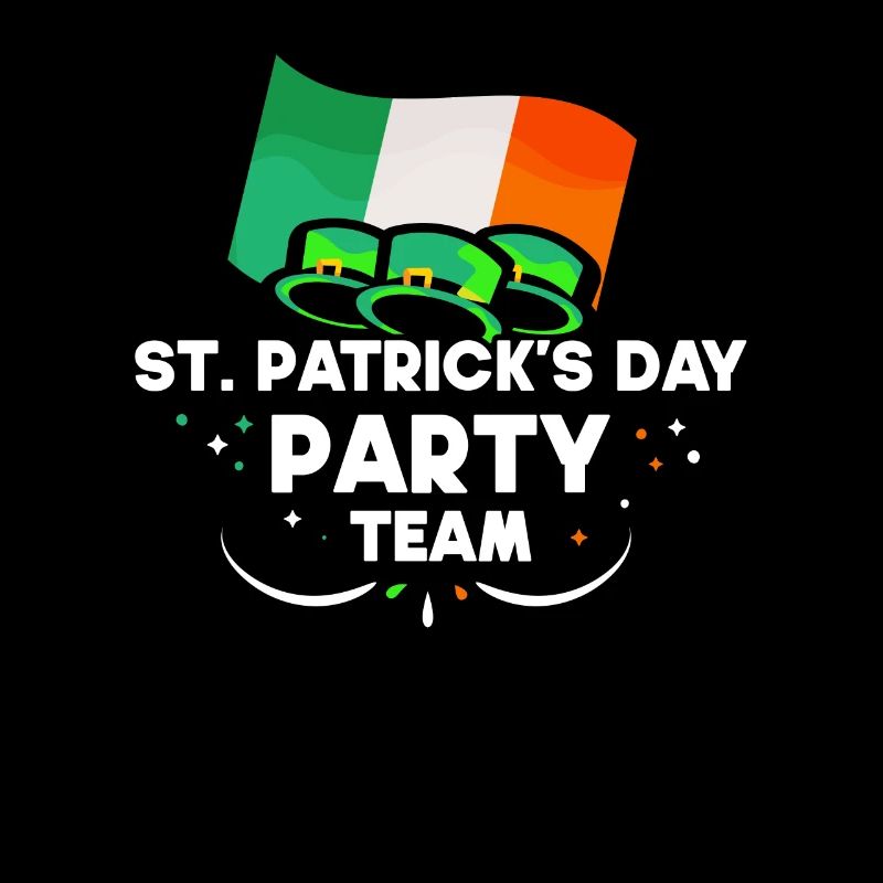 St Patrick's Day Party Team St. Patrick's Day Irish