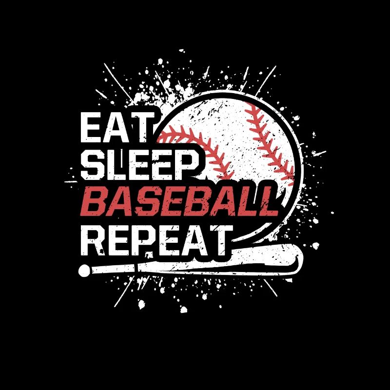 Mangez dormir Baseball Répéter Le lanceur de baseball