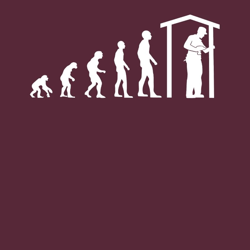 Zimmermann Beruf Evolution Zimmerer Geschenk