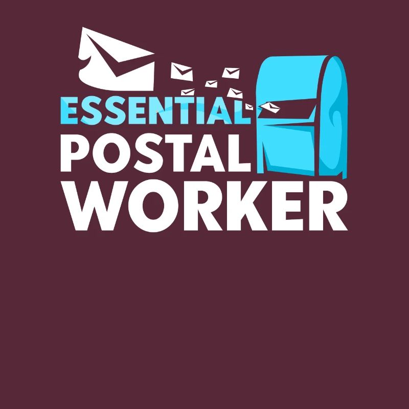 System-relevant postman Postman Delivery man