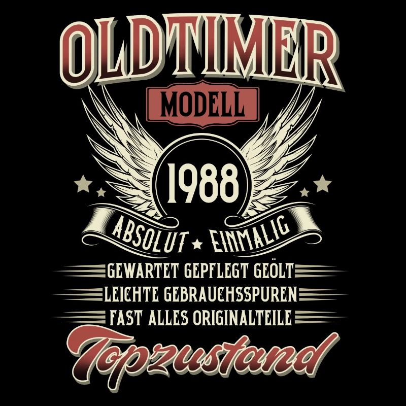1988 Geboren Geburtstag Oldtimer