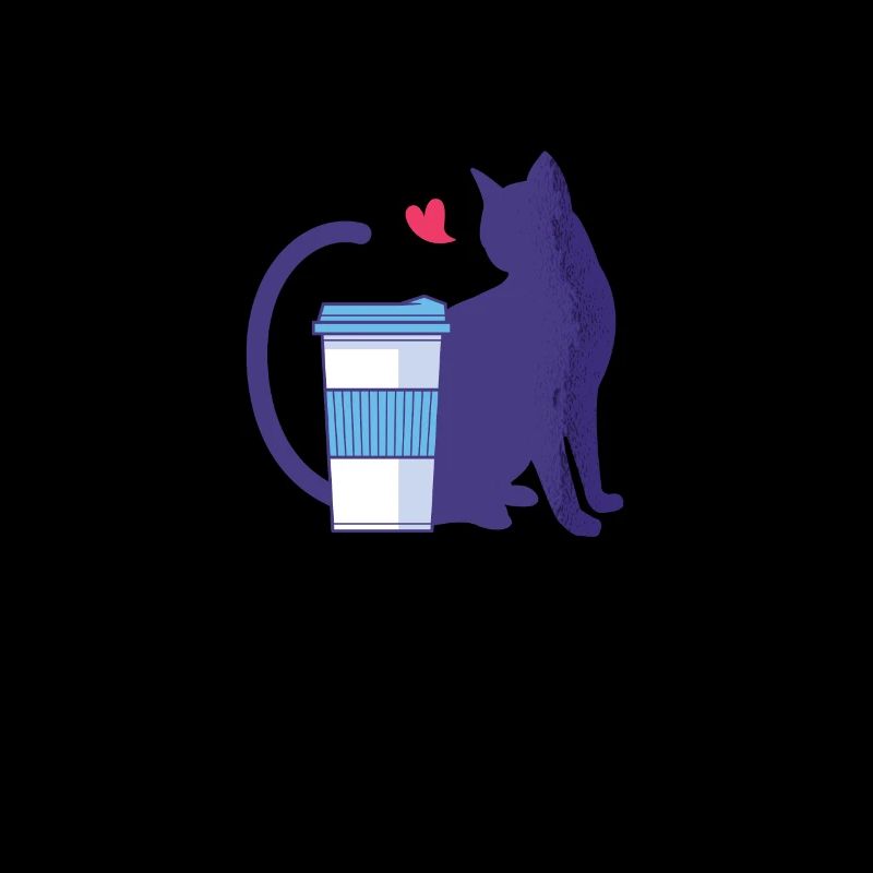 Kaffeekatzen Und Geocaching-cache-jagd Wandern