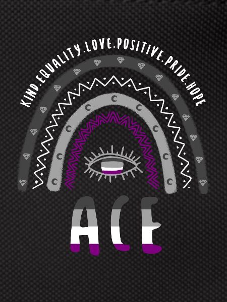 Boho Rainbow Ace Pride