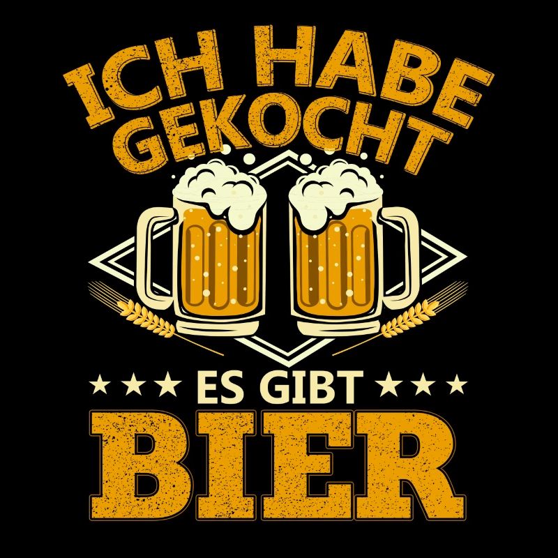 Ich habe gekocht es gibt Bier