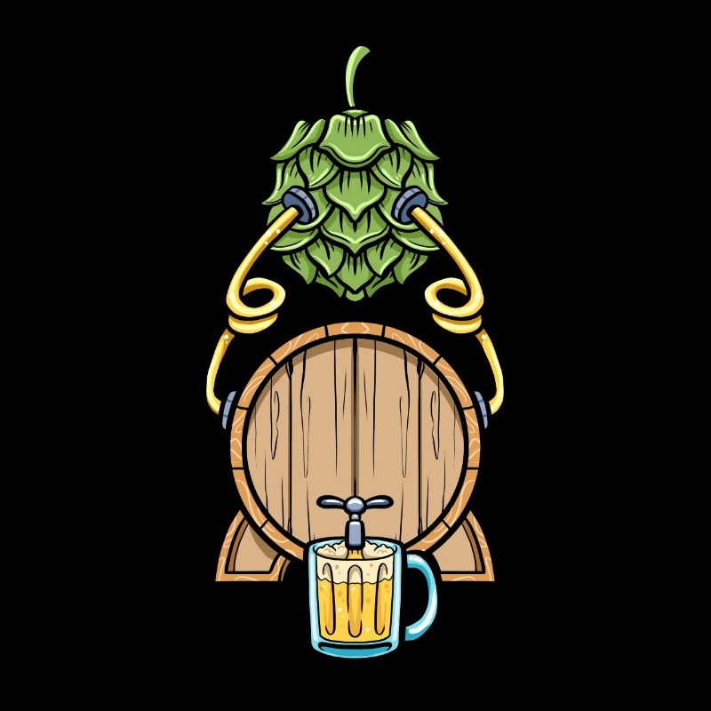 Beer Lover Alcohol Drinking Hops Beer