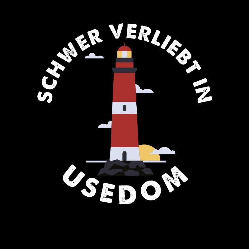 Schwer verliebt - Usedom Ostsee - Leuchtturm Anker