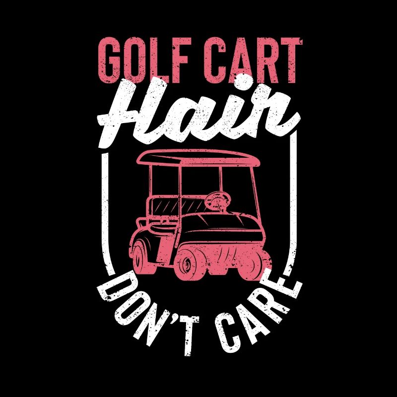 Golfing Player Travelling Golfer Golf Car