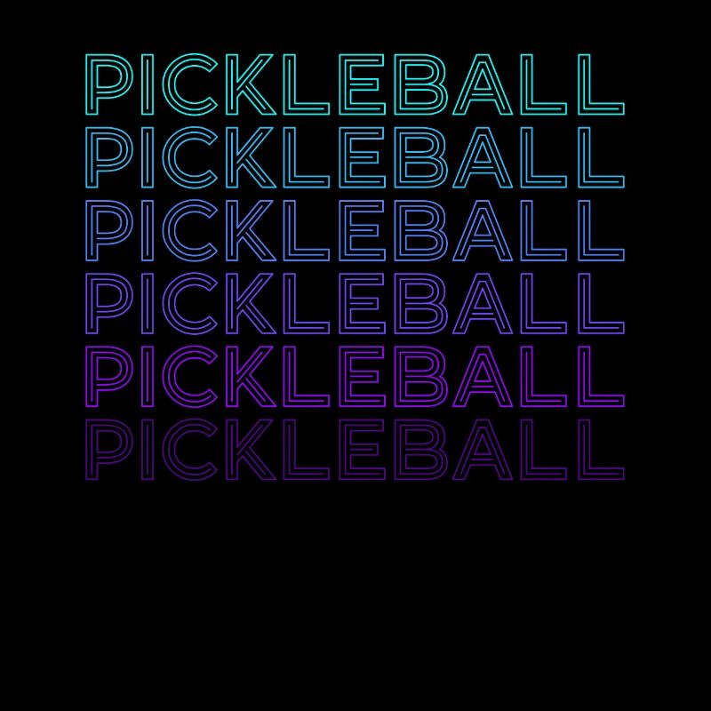 Pickleball Player Coach Team Coach Retro