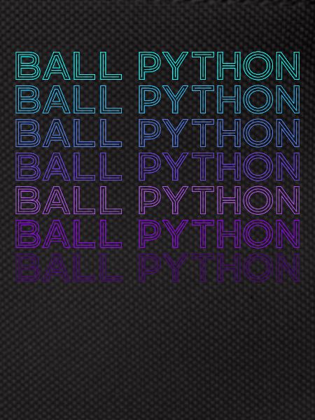 Kugelpython Schlange Retro